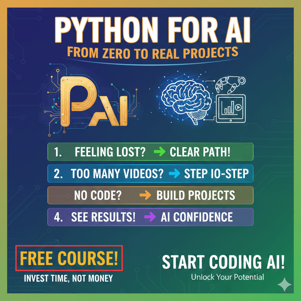 Python foundation for AI and machine learning